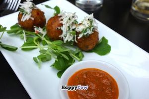 Banana fritters and... at The Gate - Islington in London