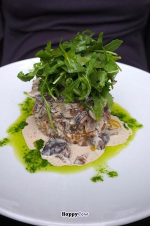 Mushrooms risotto at The Gate - Islington in London