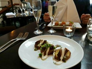 Potato Chaat at The Gate - Islington in London