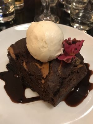 Peanut butter browmie at The Gate - Islington in London