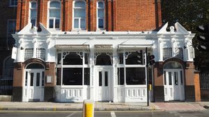 Restaurant store front at The Gate - Islington in London