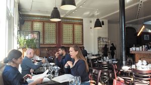 Seating in Restaurant at The Gate - Islington in London