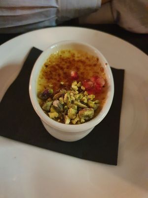 creme brulee  at The Gate - Islington in London