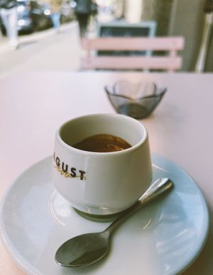 Coffee  at La Baloss in Milan