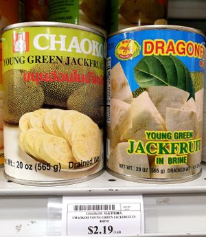 had 4 different brands of jackfruit at Restaurant & Family Mart Asian Food Wholesale and Retail Store in South Salt Lake
