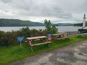  at Waterside Café in Lochcarron