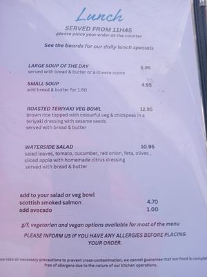  at Waterside Café in Lochcarron