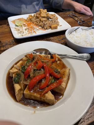 Basil tofu  at Nittaya's Little Kitchen in Las Vegas