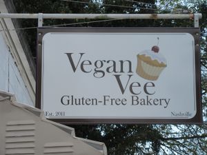 Sign at Vegan Vee in Nashville
