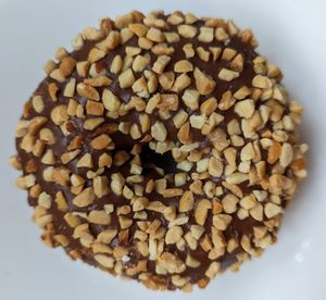 peanut chocolate cake at Delicious Donuts in Portland
