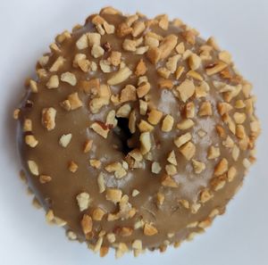 peanut maple cake at Delicious Donuts in Portland
