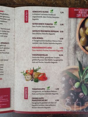 Menü: 2 vegane Snacks at Feuer & Flamme in Paderborn