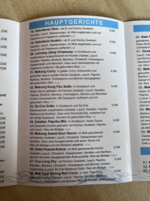 Hauptgerichte  at Mekong Delta Asia Restaurant & Sushi Bar in Thaleischweiler-froeschen