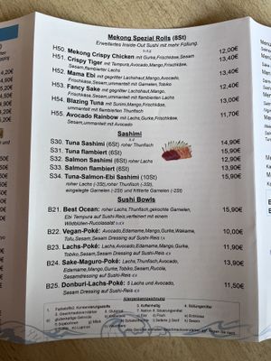 Sushi und Poké Bowls  at Mekong Delta Asia Restaurant & Sushi Bar in Thaleischweiler-froeschen