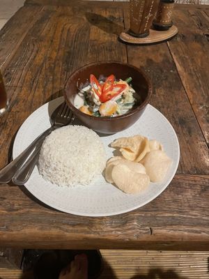 Vegan olah olah   at La Cocoteraie Restaurant in 