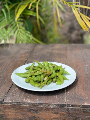 Edamame at La Cocoteraie Restaurant in 
