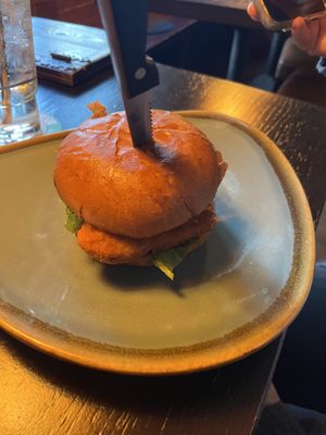 Chickenburger  at Bodhi in Nuremberg