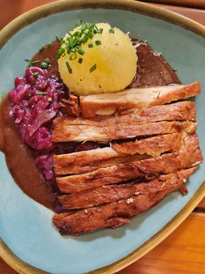 Entenbraten aus Seitan at Bodhi in Nuremberg