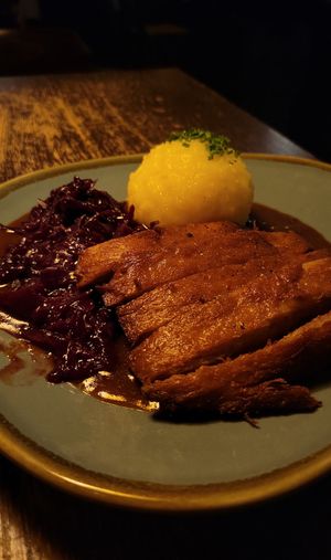 Vegan duck at Bodhi in Nuremberg
