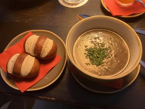 Truffles Soup  at Bodhi in Nuremberg