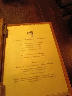 Menu 😍😍😍 at Bodhi in Nuremberg