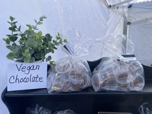 Vegan fudge   at Old Town Farmer's Market in Temecula