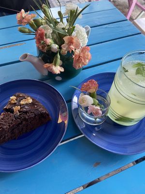   at Maya's Corner Cafe in Istanbul