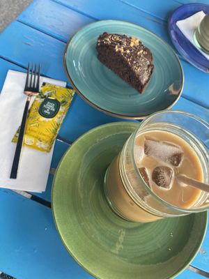   at Maya's Corner Cafe in Istanbul