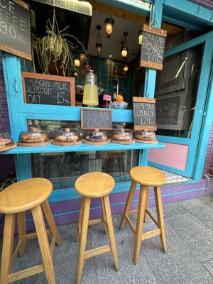   at Maya's Corner Cafe in Istanbul