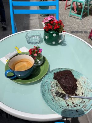   at Maya's Corner Cafe in Istanbul