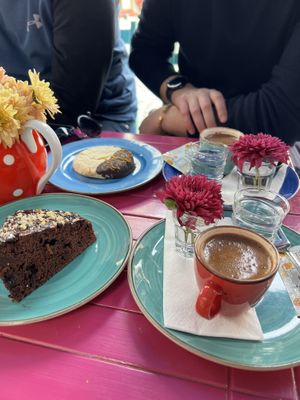   at Maya's Corner Cafe in Istanbul