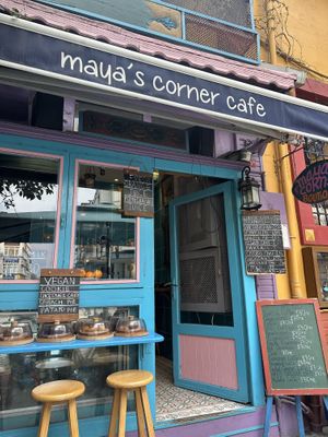  at Maya's Corner Cafe in Istanbul
