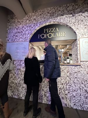 Vegan pizza offered    at Pizza Popolare in Reykjavik