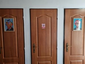 Bathrooms at Bystrožrút in Nitra