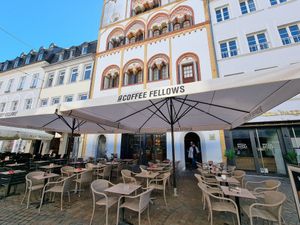 Terrace at Coffee Fellows in Trier
