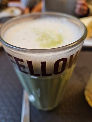 Matcha Oat Latte #Veganuary at Coffee Fellows in Trier