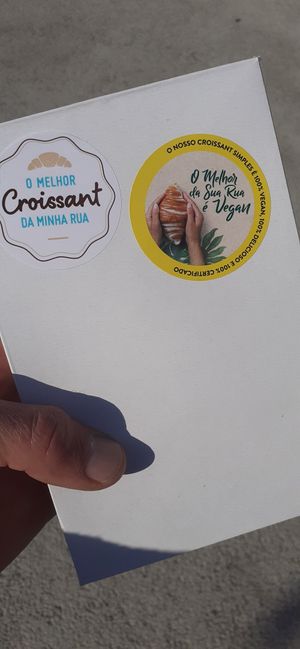 #Veganuary at O Melhor Croissant da Minha Rua - Barreiro in Setubal