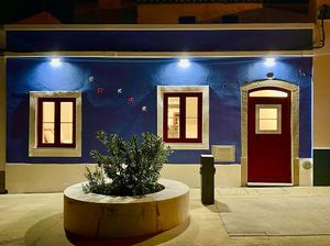 B&B front door at 4Bs (Alojamento Local) in Castro Verde