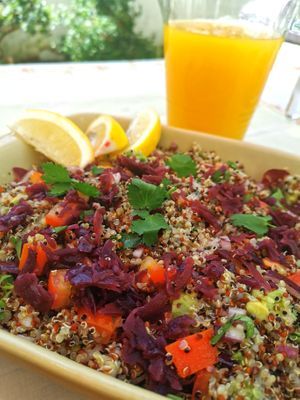 Bulgur salad  at 4Bs (Alojamento Local) in Castro Verde