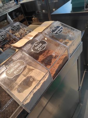 Powder at O Sítio Dos Cogumelos -  Mercado do Bolhão in Porto