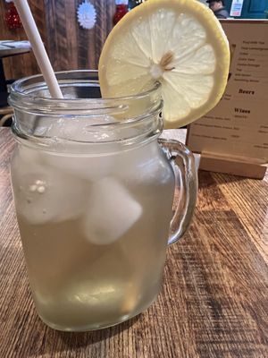 Lemongrass tea (iced version )  at Thai Basil in Dublin