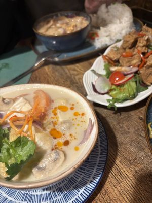 Tom Kha  at Thai Basil in Dublin