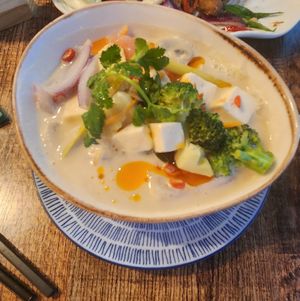 Came back the second day for the Tom Kha soup! So delicious. at Thai Basil in Dublin