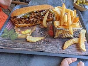 Sloppy Joe at Teva Ha'ochel - Hummus Tov in Kfar Saba
