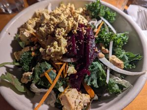 Caesar salad at Devil's Isle Cafe in Hamilton