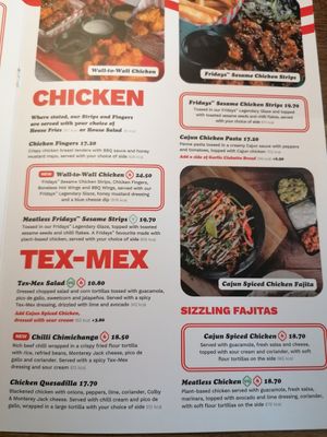  at TGI Fridays in Bolton