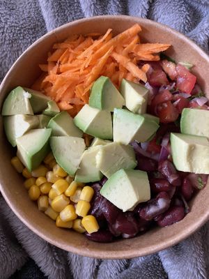 Vegan saladd  at Mr Burrito Mexican Mixed Grill in Varna