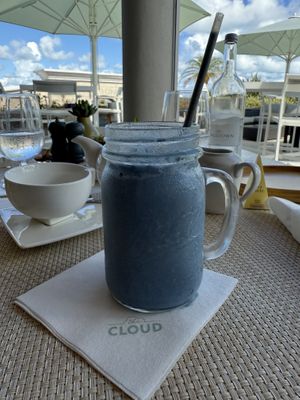 “The Blue One” includes 21g of vegan protein!  at The Cloud in Hamilton