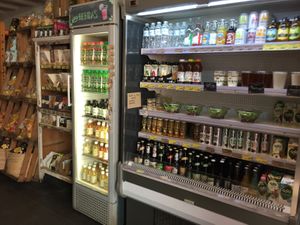 Drinks  at Organic Market - Gràcia in Barcelona