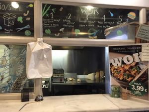 Wok at Organic Market - Gràcia in Barcelona
